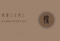 探索三亚市三维地图，数字化时代的城市新视角