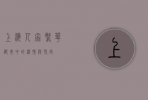 上海人家，繁华都市中的温情与坚守