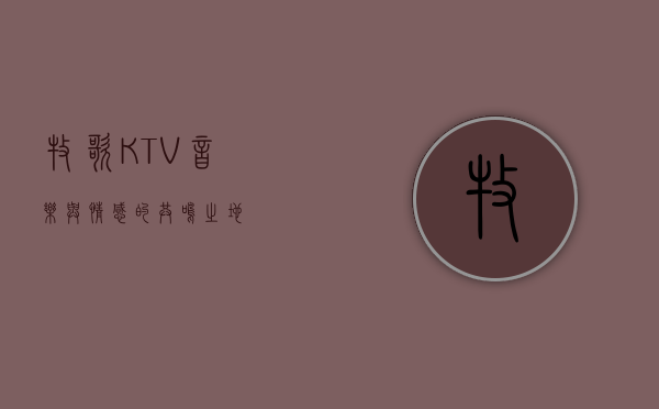 牧歌KTV，音乐与情感的共鸣之地