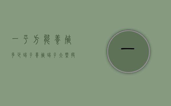 一平方能养殖多少蝎子（养殖蝎子大概投资多少养殖）