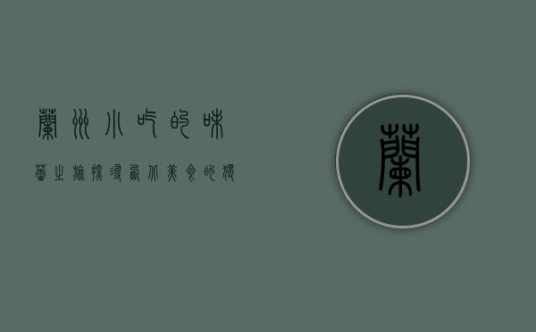 兰州小吃的味蕾之旅，探寻西北美食的独特魅力