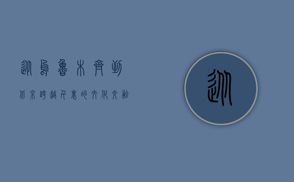 从乌鲁木齐到北京，跨越千里的文化交融与时代变迁