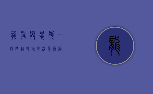 龙龙与忠狗，一段跨越物种的深厚情谊