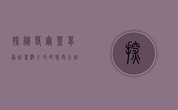 探秘若尔盖草原，自驾游全攻略，感受大自然的壮美与宁静