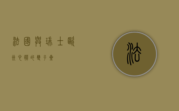 法国与瑞士，欧洲心脏的双子星