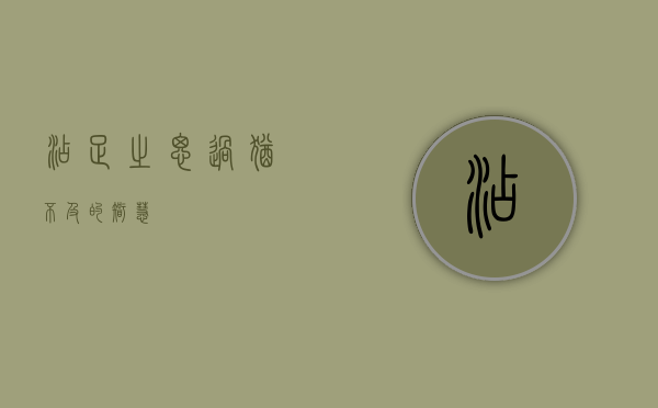 添足之思，过犹不及的智慧