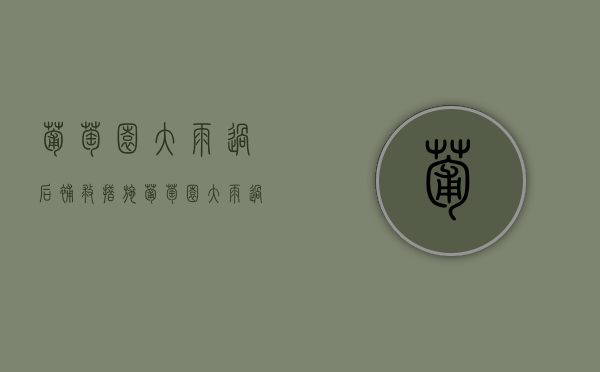 葡萄园大雨过后补救措施（葡萄园大雨过后补救措施怎么写的）