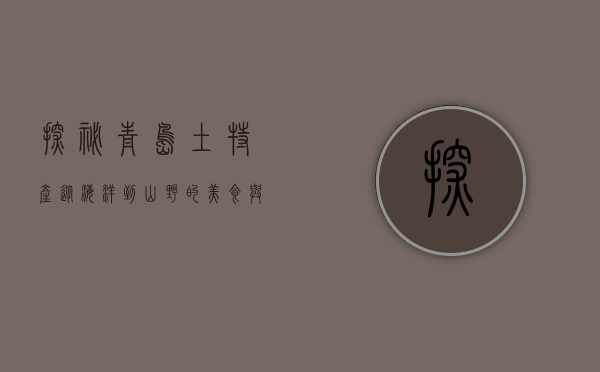探秘青岛土特产，从海洋到山野的美食与文化的交融