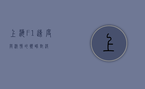 上海F1，速度与激情的巅峰对决
