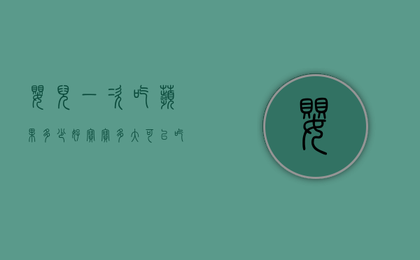 婴儿一次吃苹果多少好（宝宝多大可以吃一个苹果）