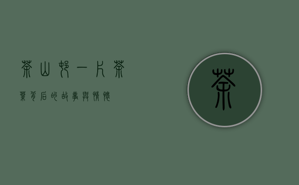茶山村，一片茶叶背后的故事与情怀