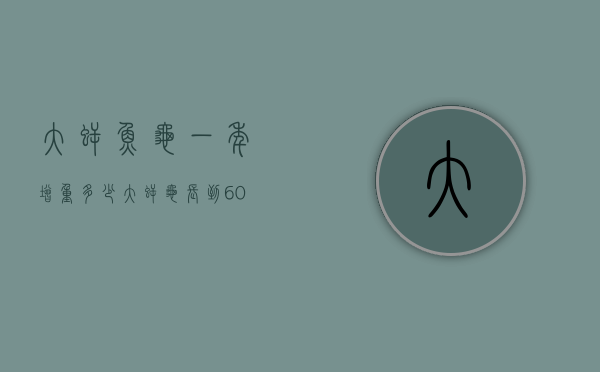 大鳄鱼龟一年增重多少（大鳄龟长到60斤需要多久）