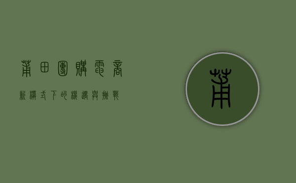 莆田团购，电商新模式下的机遇与挑战