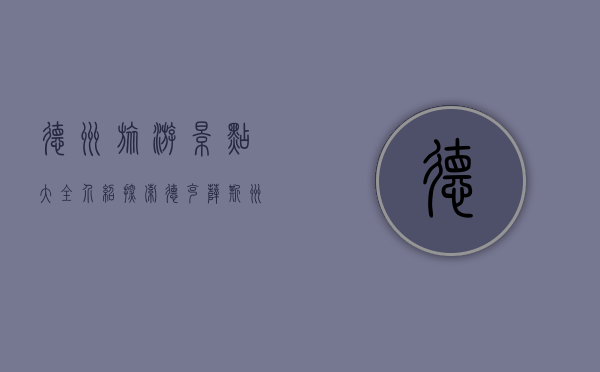 德州旅游景点大全介绍，探索德克萨斯州的自然与文化瑰宝