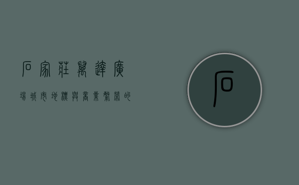 石家庄万达广场，城市地标与商业繁荣的完美融合