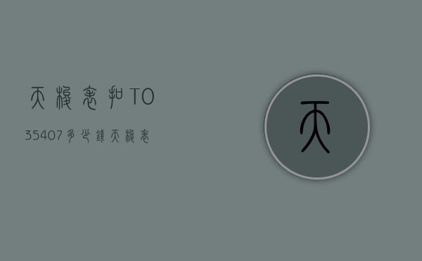天梭表扣T035407多少钱（天梭表t065430a价格）