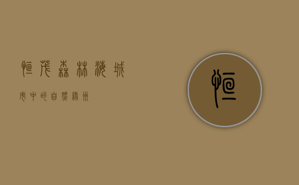 恒茂森林海，城市中的自然绿洲
