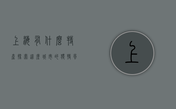 上海有什么特产，探索这座城市的独特风味