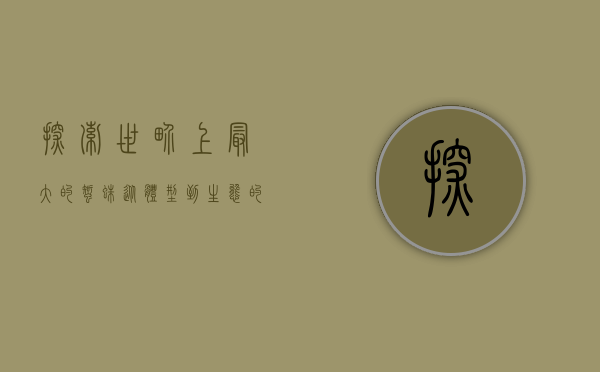 探索世界上最大的蜘蛛，从体型到生态的全面解析