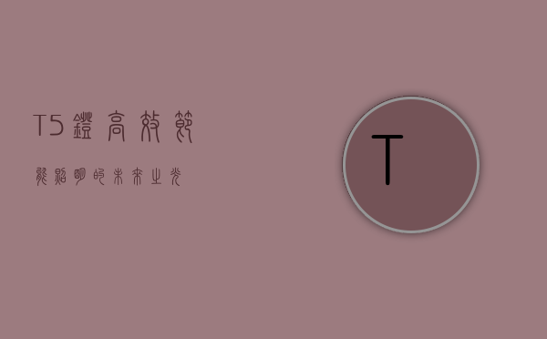 T5灯，高效节能照明的未来之光