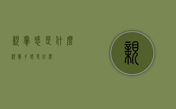 亲肤感是什么（亲肤手感是什么）