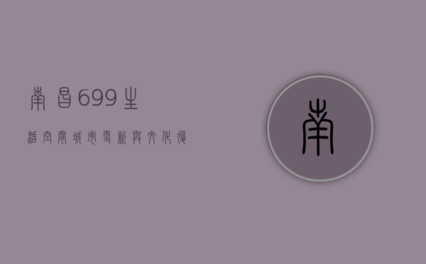 南昌699生活空间，城市更新与文化复兴的典范