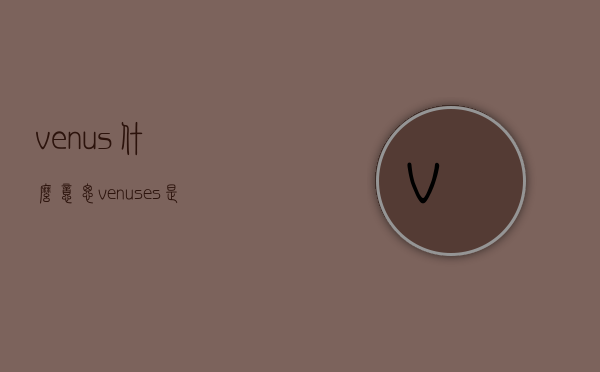 venus什么意思（venuses是什么意思）