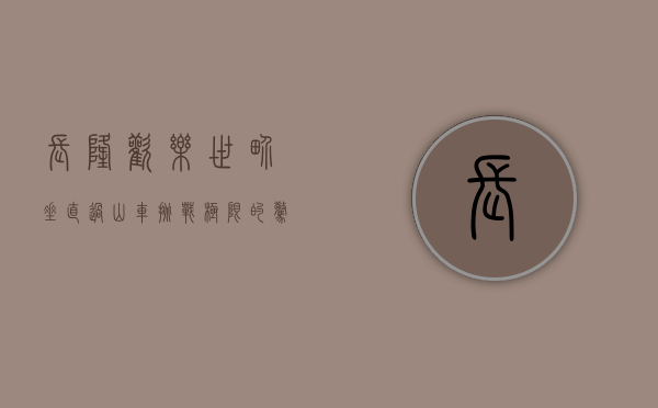 长隆欢乐世界垂直过山车，挑战极限的惊险之旅