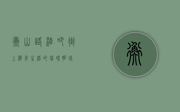 衡山路酒吧街，上海夜生活的璀璨明珠