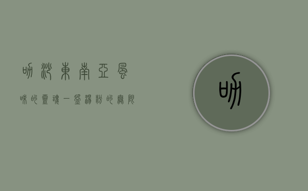 叻沙，东南亚风味的灵魂，一碗汤粉的无限魅力
