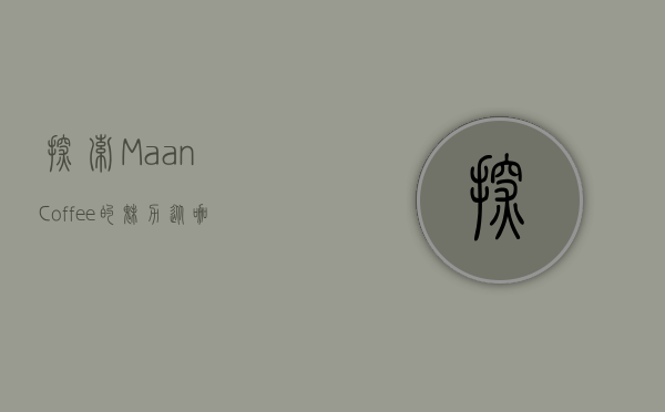 探索Maan Coffee的魅力，从咖啡豆到一杯完美咖啡的旅程