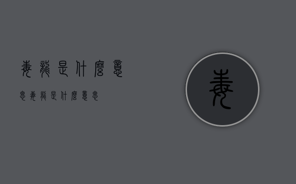 毒龙是什么意思（毒龙是什么意思）