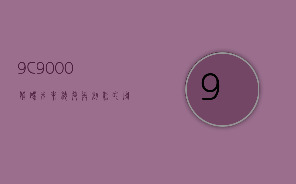 9C9000，解码未来科技与创新的密码
