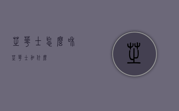 芝华士怎么和（芝华士加什么）