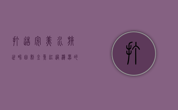 打造完美水族世界，自制金鱼缸过滤器的详细指南