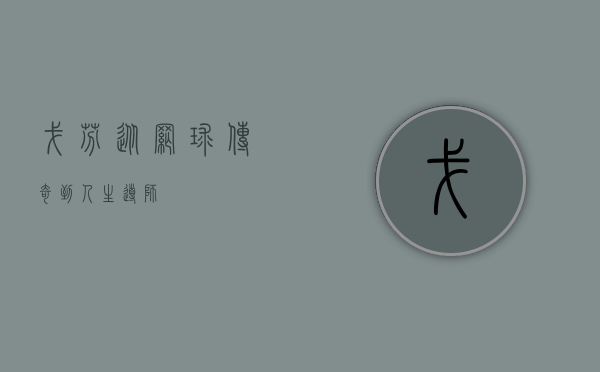 戈芬，从网球传奇到人生导师