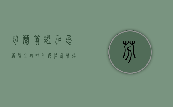 芬兰签证加急服务全攻略，如何快速获得签证并顺利出行