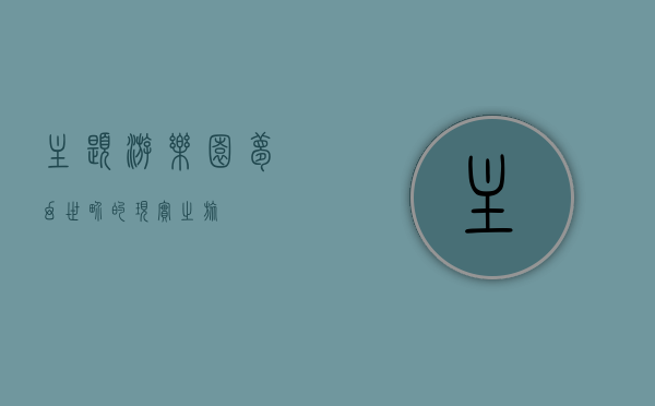 主题游乐园，梦幻世界的现实之旅