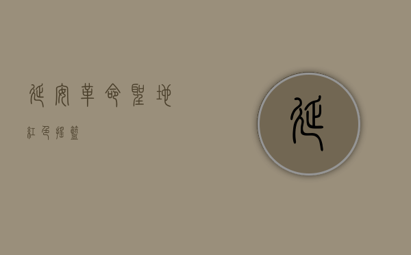 延安，革命圣地，红色摇篮
