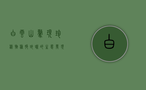 白云山惊现珍稀物种—脆蛇蜥的生态发现与保护意义