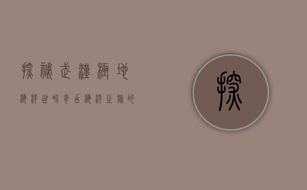 探秘武汉极地海洋世界，奇幻海洋之旅的绝佳体验
