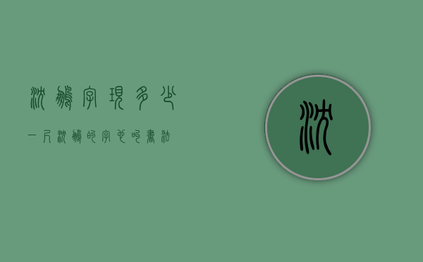 沈鹏字现多少一尺（沈鹏的字也叫书法）