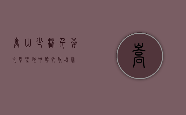 嵩山少林，千年武学圣地，中华文化瑰宝
