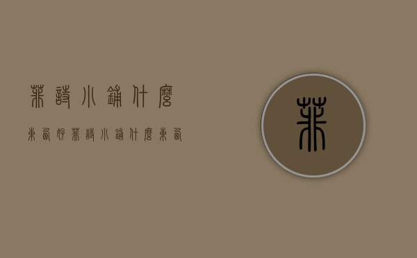 菲诗小铺什么东西好（菲诗小铺什么东西好卖）