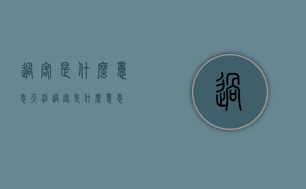 过客是什么意思（天涯过客是什么意思）