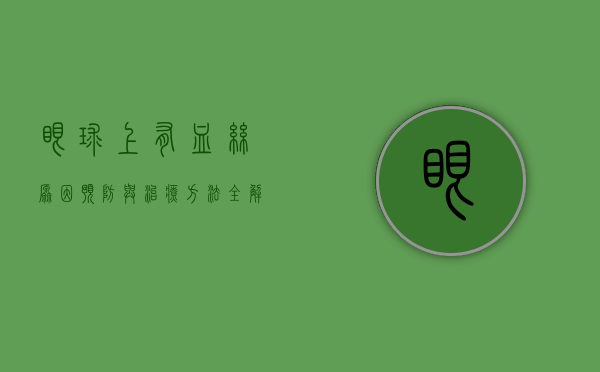 眼球上有血丝，原因、预防与治疗方法全解析