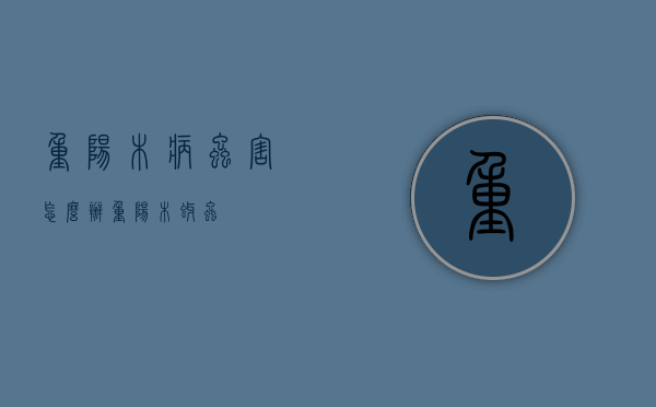 重阳木病虫害怎么办（重阳木蚜虫）
