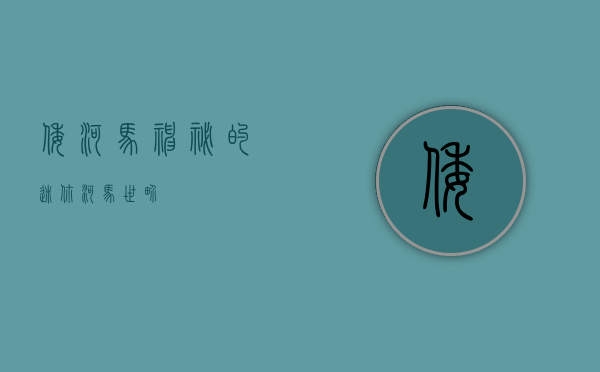 倭河马，神秘的迷你河马世界