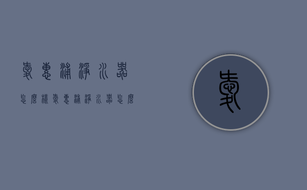 爱惠浦净水器怎么样（爱惠浦净水器怎么样啊）