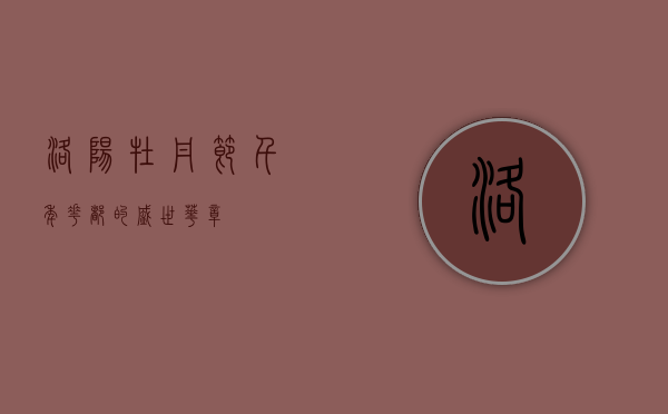 洛阳牡丹节，千年花都的盛世华章